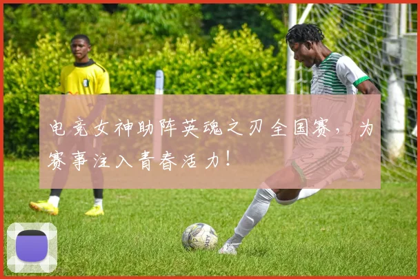 电竞女神助阵英魂之刃全国赛，为赛事注入青春活力！